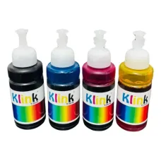 Kit Tinta sulbimacion Klink CMYK 