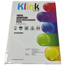 Papel Adhesivo Beige Hand Kneaded Klink 20 Hojas Beige